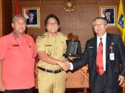 Bupati Giri Prasta Terima VKN Diklatpim II BPSDM Kemendagri Dalam rangka “Benchmarking”