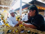 Hadiri Karya Pitra dan Manusa Yadnya di Tangeb, Giri Prasta Apresiasi Sikap Gotong Royang Tiga Desa Adat Tangeb, Abianbase dan Semate