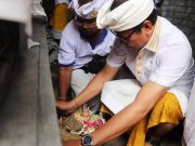 Wabup Suiasa Hadiri Karya Mamungkah di Pura Panti Pangeran Tangkas Kori Agung Tabanan