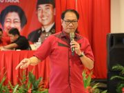 Wabup Suiasa Paparkan PPNSB Dalam Rakerda PDI Perjuangan di Kalimantan Utara