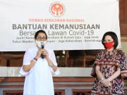 Ny. Putri Koster Serahkan Bantuan Dekranas Pusat ke Sejumlah Perajin
