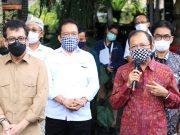 Bertemu Menparekraf, Gubernur Koster Tegaskan Bali belum Buka Pariwisata untuk Wisatawan Internasional