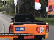 Dengan Mobil Keliling, KPU Badung Sosialisasikan Tahapan Pemutakhiran Data Pemilih