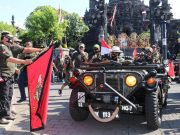 Tebar Vibrasi Sehat di Tengah Pandemi, Wagub Cok. Ace Lepas Touring Bali Willys Club