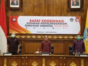 Sukseskan Sosialisasi Pilkada 2020, Gubernur Koster Minta KPU Gandeng Desa Adat dan Taati Protokol Kesehatan