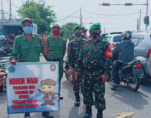 Sosialiasikan Prokes, Kesiman Kertalangu Dapati 13 Orang tak Memakai Masker