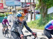 Kampanyekan Bali Aman Dikunjungi, Ny. IA Selly D. Mantra Ikuti Gowes WCC 1.000 KM for Bali Pulih