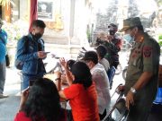 Tingkatkan Disiplin Prokes, Tim Yustisi Kota Denpasar Gelar Sidak Masker
