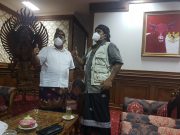 Silaturahmi, Putu Parwata Terima Ketua Ranting PDI Perjuangan Sempidi