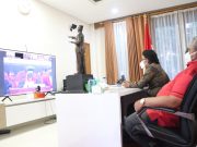 Bupati Giri Prasta Ikuti Pengukuhan Gelar Profesor Kehormatan bagi Presiden Ke-5 RI Megawati Soekarnoputri