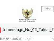 Cegah Covid-19 Saat Nataru, Mendagri Luncurkan Inmendagri No.62 Tahun 2021