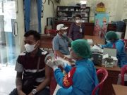Desa Dauh Puri Kangin Sisir Warga yang Belum Vaksinasi Covid-19 Dosis II