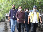 Gubernur Wayan Koster Dampingi Menteri PUPR dan Menteri LHK Tinjau Taman Hutan Raya Ngurah Rai
