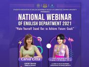 Penting Asah Kemampuan Diri, HMPSSI FIB Unud Gelar Webinar Nasional