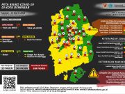 Kasus Covid-19 Menurun, 27 Desa/Kelurahan di Denpasar Zona Hijau