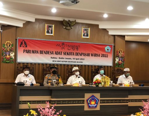 Walikota Jaya Negara Ajak Bendesa Adat Se-Kota Denpasar Sukseskan Program Pembangunan