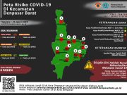 Semua Desa/Kelurahan di Denpasar Zona Hijau, 28 Wilayah Nol Kasus Positif Covid-19