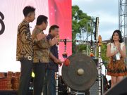 Sekda Alit Wiradana Buka Gempita Karmany Smansa XXI Tahun 2022 di Lapangan Niti Mandala Renon