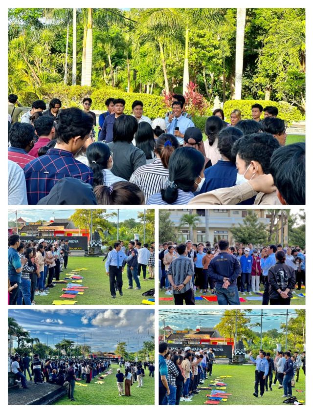 8 Maret 2023_Rektor Unud berikan jempol dalam persiapan LKMM TD - Putu Satya Pratama Atmaja