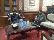 Ketua DPRD Badung Putu Parwata Terima Audiensi Dandim 1611/Badung