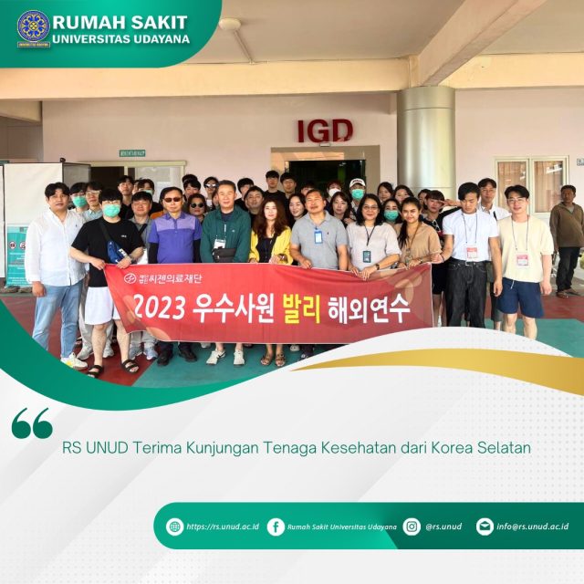 19 Mei 2023_RS UNUD Terima Kunjungan Tenaga Kesehatan dari Korea Selatan - humas rs unud