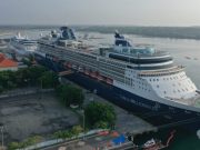 Pelabuhan Benoa Layani “Turn Around” 4.400 Penumpang Cruise Celebrity Millenium