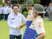 Sekda Adi Arnawa Hadiri Pelantikan dan “Launching” Pol PP Pariwisata Provinsi Bali dan Badung