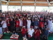 Krama Desa Sambangan: Di Hati Kami Hanya Ada Paslon Nomor 2 Koster-Giri