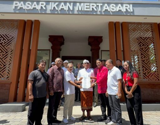 Diharap Jadi Wisata Bahari dan Kuliner Baru, Walikota Serahkan Bangunan Pasar Ikan dan Balai Bendega kepada Perumda Bhukti Praja Sewakadarma