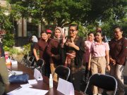Ny. Putri Koster Ajak Generasi Muda Pilah Sampah dari Sumbernya Dalam Jumat Sehat Poltekkes Kemenkes Denpasar