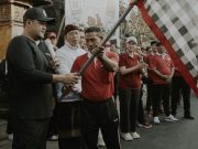 Wabup Bagus Alit Sucipta Hadiri Jalan Sehat di Desa Adat Sading