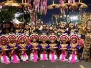 Kontingen Budaya Kota Denpasar Suguhkan Tarian Janger di Karnaval Budaya Nusantara Rakernas XI JKPI