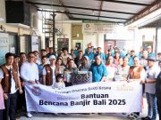 Terima Bantuan Yayasan Dharma Bakti Krisna Pascabanjir, Walikota Jaya Negara: Kolaborasi Jadi Kekuatan untuk Bangkit Bersama