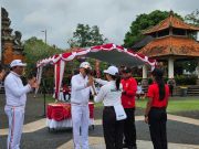 Kabupaten Badung Terima Api Obor Porprov Bali XVI 2025
