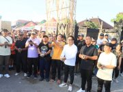Wujudkan Semangat Kebersamaan, Wawali Arya Wibawa Lepas Jalan Santai Peguyangan Festival 2025