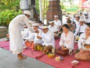 Walikota Jaya Negara Hadiri Karya Ngenteg Linggih Wraspati Kalpa di Parahyangan DNA Kota Denpasar