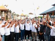 Wawali Arya Wibawa Lepas Jalan Sehat Serangkaian HUT Ke-39 LPD Desa Adat Pohgading