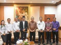 Walikota Jaya Negara Terima Kunjungan Silaturahmi Kakanwil Kemenag Bali