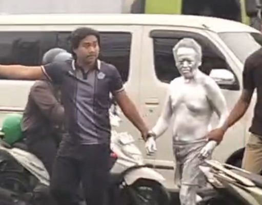 Satpol PP Kota Denpasar Gelar Sabergep, Tertibkan 12 Gepeng di Sejumlah Simpang Jalan