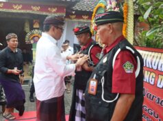 Wali Kota Jaya Negara Hadiri Pengukuhan Pecalang Desa Adat Sumerta Masa Bakti 2026-2030