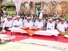 Wali Kota Denpasar Jaya Negara Hadiri Upacara Giri Pati Agung di Pura Luhur Dalem Mutering Jagat Kertalangu