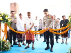 Dukung Polri Presisi, Pemkot Denpasar Serahkan Gedung Baru Polsek Densel