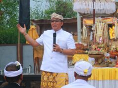 Wagub Bali Giri Prasta Hadiri Pemelaspas Pura Mas Pidada, Teguhkan Bhakti dan Pelestarian Budaya Leluhur di Buleleng