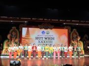 Kota Denpasar Boyong Juara 1 Lomba Gebogan Serangkaian HUT Ke-38 WHDI Provinsi Bali
