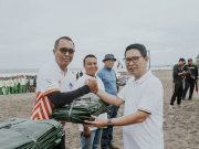 Bupati dan Ketua DPRD Badung Pimpin Gerakan Bersih Sampah di Pantai Petitenget