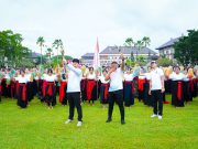 Lepaskan Panah, Wabup dan Ketua DPRD Badung Resmi Buka Porsenijar Badung 2026