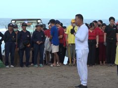 Fraksi Gerindra DPRD Badung Gandeng Pelaku Usaha Bersihkan Pantai Legian