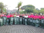 TP PKK Kota Denpasar Sosialisasikan Pengelolaan Sampah Berbasis Sumber dan Bagikan Compost Bag Gratis