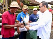 Walikota Jaya Negara Hadiri Aksi Bersih-bersih dan Sosialisasi Pengelolaan Sampah Berbasis Sumber di Kesiman Kertalangu
