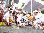 Pemkot Denpasar Gelar Tawur Agung Tilem Kesanga di Kawasan Catus Pata Patung Catur Muka